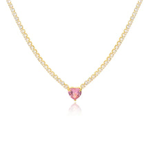 Colar Cravejada Com Zircônia